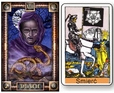 tarot śmierć