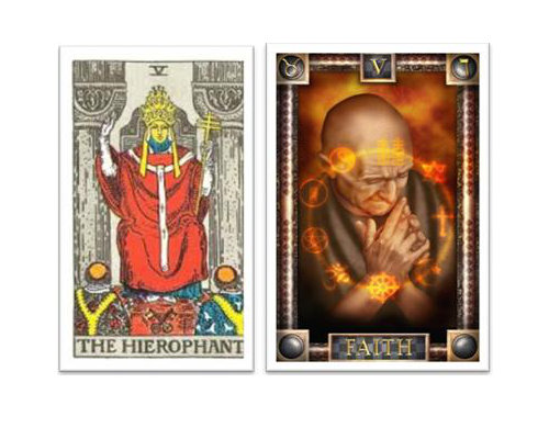 karta kapłana tarot